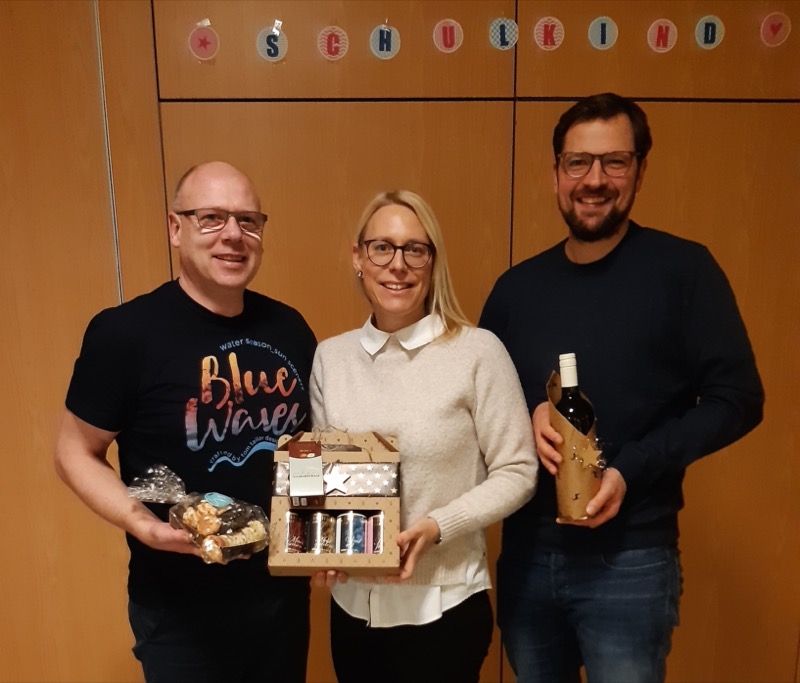 Glückwunsch an Katrin Maztat, Dank für die Arbeit von Georg Kasan und Andreas Pott Image