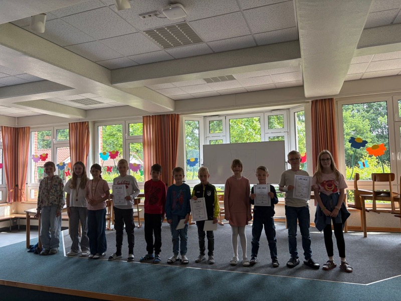 Gewinner der Klassen beim Staffellauf Image